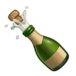 Champagne Telegram gift