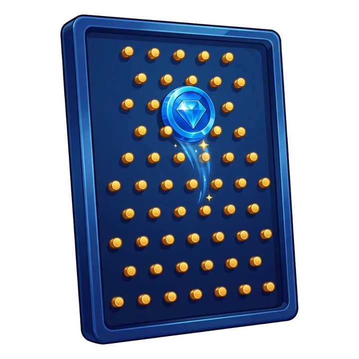 Crypto Plinko in Telegram With Gram (TON): Stakes From 0.1 GRAM