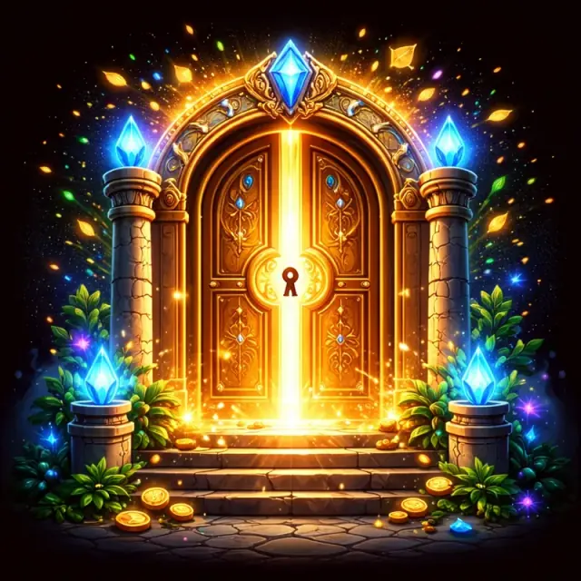 Magic Door mini-game