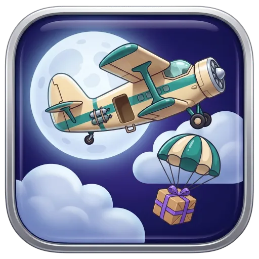 Moon Post mini-game on Gift Club