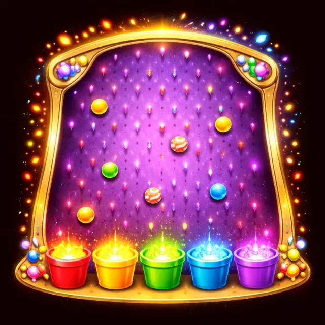 Plinko mini-game