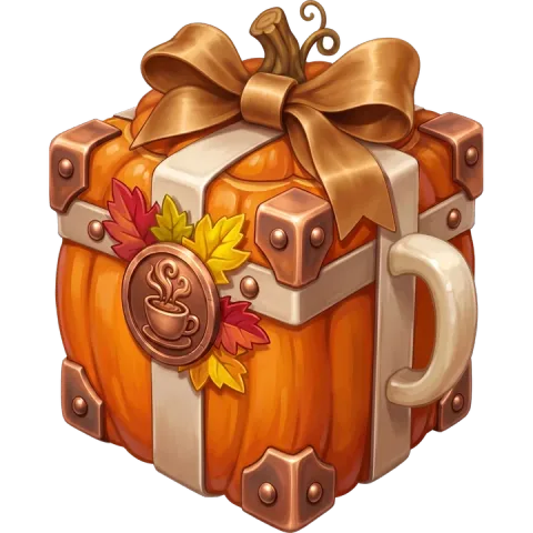 Кейс «Тыквенный латте» — подарочный кейс за звёзды: 100 в Gift Club