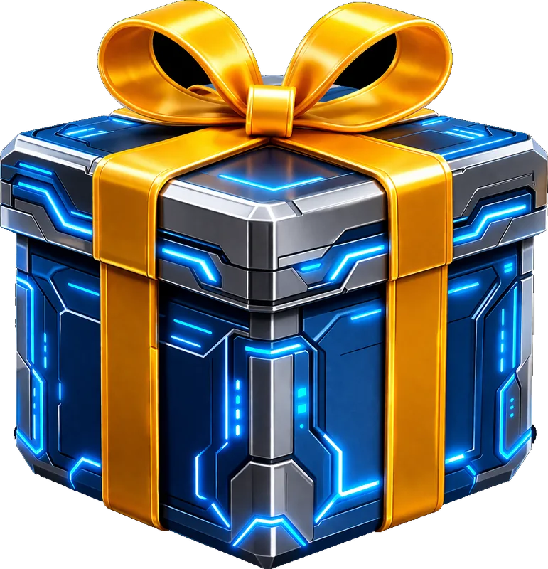 Sci-fi treasure box - 30 ★ gift box in Gift Club